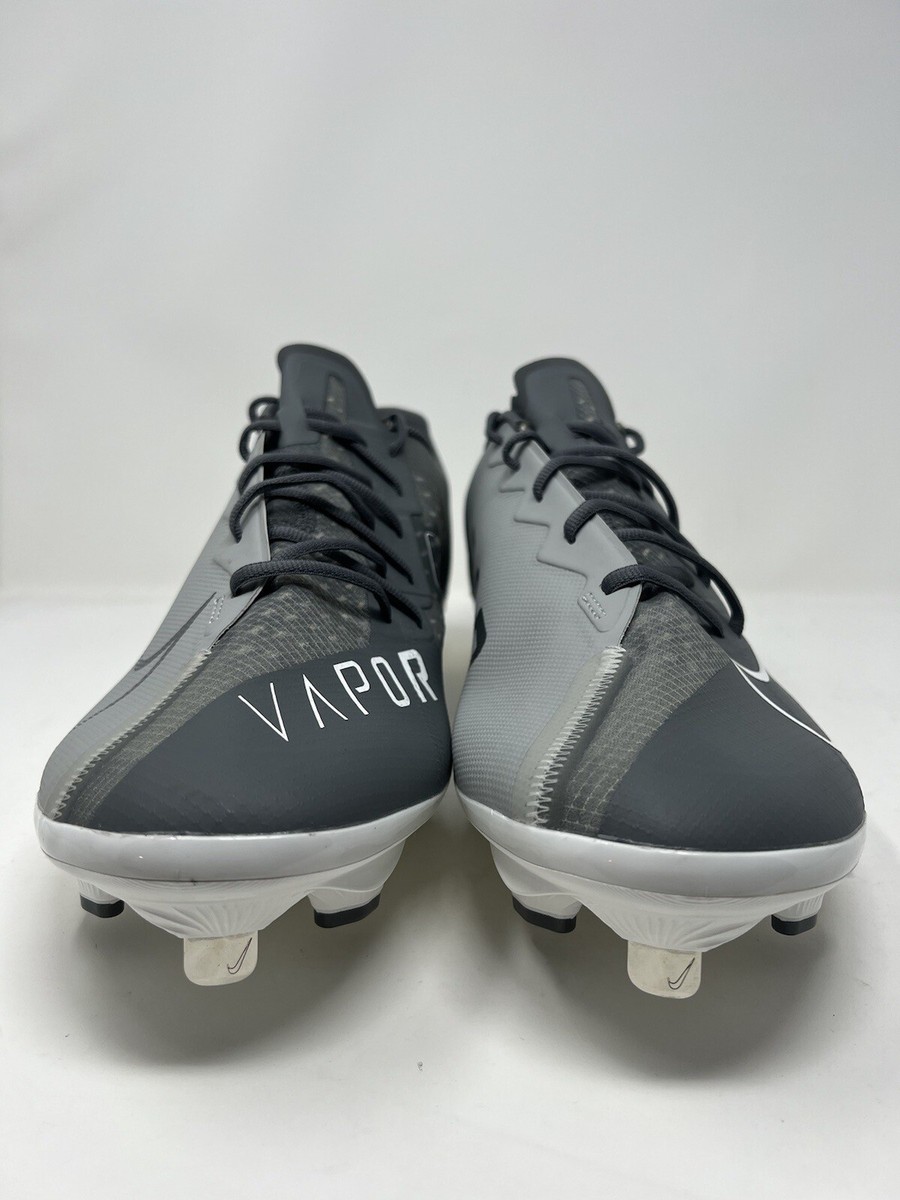 NIKE REACT VAPOR ULTRAFLY ELITE 4 BASEBALL CLEATS GREY BRAND