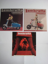 Lambretta Scooter Calendars Bundle Lot For Artwork Poster Print 2014 2015 2016