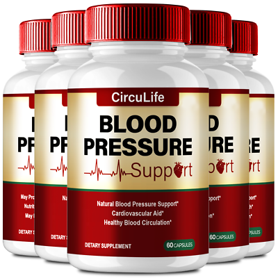 #ad #ad Circulife Blood Pressure Support 5 Pack $59.95