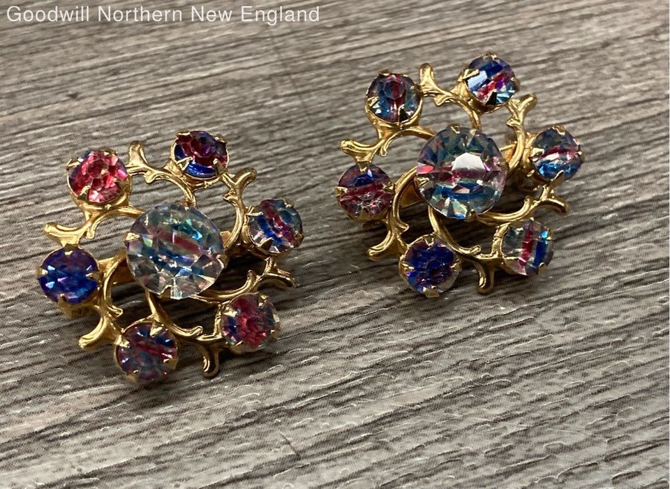 Costume Jewelry Pin Brooches Lot w. Christmas Flower Leaf Cat Cameo eBay