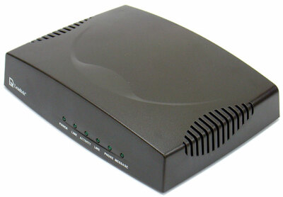 Leadtek BVA 8051 VOIP ATA Analog Telephone SIP PSTN Phone Adapter + AC Adapter
