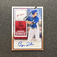 2015 Panini Contenders BRYCE DENTON #35 Draft Ticket ROOKIE AUTO - ST. LOUIS
