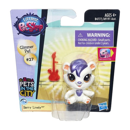 Littlest Pet Shop Pets in the City Single #27 BERRY LIVELY the Bear de Hasbro - Imagen 2 de 2