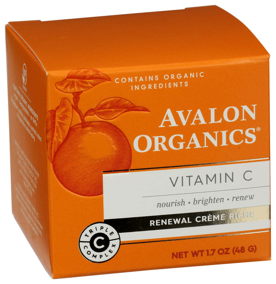 Восстанавливающий крем Avalon Organics с витамином C Riche 1 по 17 унции 6990₽