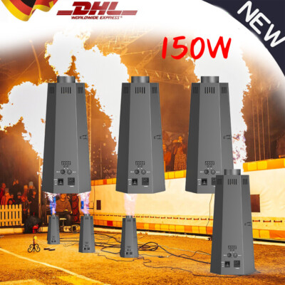 150W DMX512 Feuerwerfer Flammeneffektprojektor Maschine Bühnenshow Club Party DE