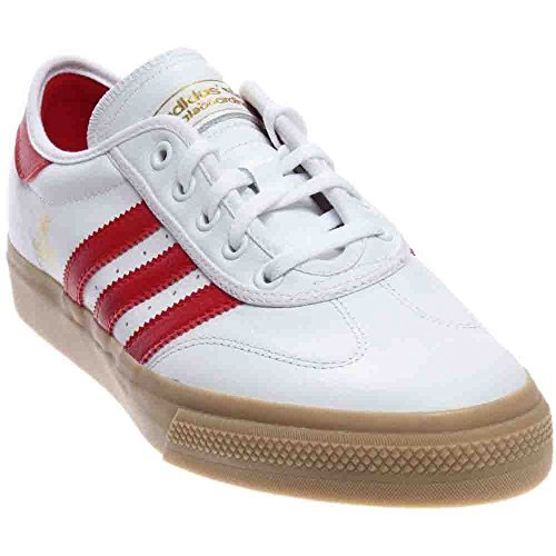 Adidas Adiease Universal Adv whitescarletgold Metallic Men's Skate Shoes Adidas Adiease Universal Adv whitescarletgold Metallic Men's Skate Shoes