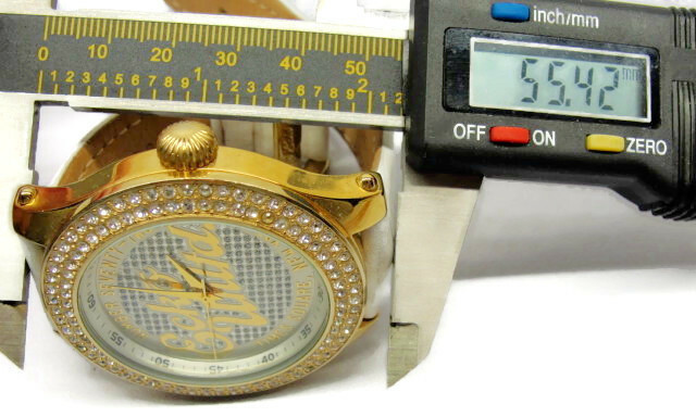 Marc Ecko Unltd Times Square NY White Band E16075G1 Watch