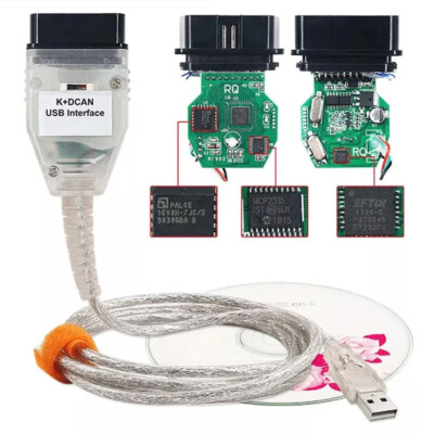 Für BMW DIAGNOSEGERÄT K+ DCAN CODIEREN USB INTERFACE Ediabas Inpa NCS OBD2 Kabel