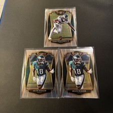 2020 Select Jalen Reagor/John Hightower IV 3 Card Rookie Lot Eagles
