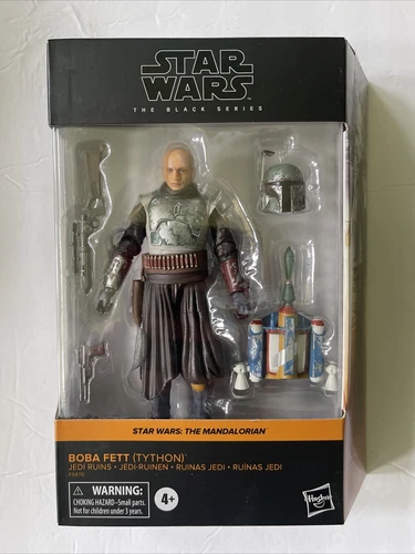 Star Wars Black Series Boba Fett Tython Jedi Ruins 6” Figure (The Mandalorian)