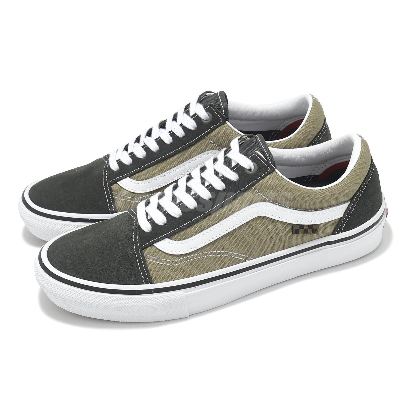 Vans Old Skool Gothic Olive Skate Shoes for Men Unisex VN0A5FCBCUQ-image