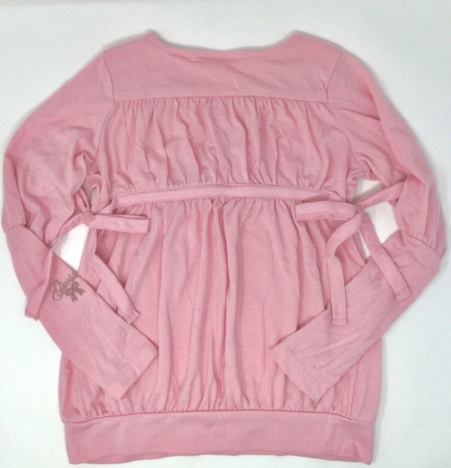 Camisa Guess Jeans Auténtica Niñas Rosa Joya Talla Grande 6X Foto 2 de 4
