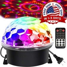 Luces De Discoteca Para Casa Fiestas Bolas Con Sonido Activado Movimiento NUEVO.
