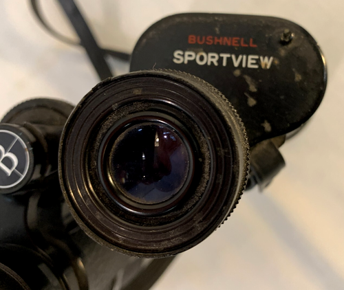 Vintage BUSHNELL Sportview 7 x 35 wide field Binoculars with Strap & Case - Picture 2 of 11