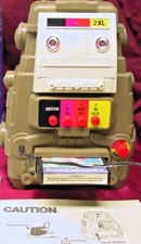 VINTAGE 1978 TYPE 1 MEGO 2-XL TALKING ROBOT WITH 8 TRACK TAPE USED WORKS GREAT