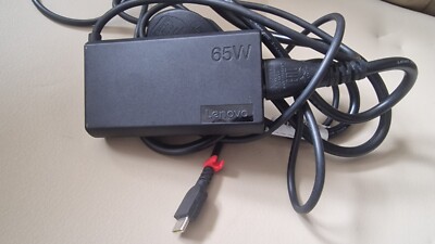 Original Lenovo Slim 65W Watt Laptop Ladegerät Typ C USB-C AC Adapter