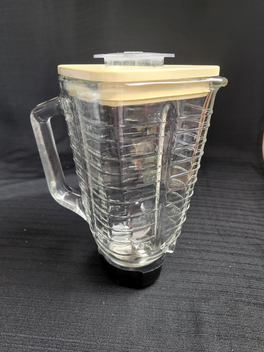 Oster 12 Speed Blender Glass Jar Replacement Cup Square Top