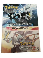 Pokemon Black  White Version 2 Preview Guide Nintendo DS Strategy Book Comic