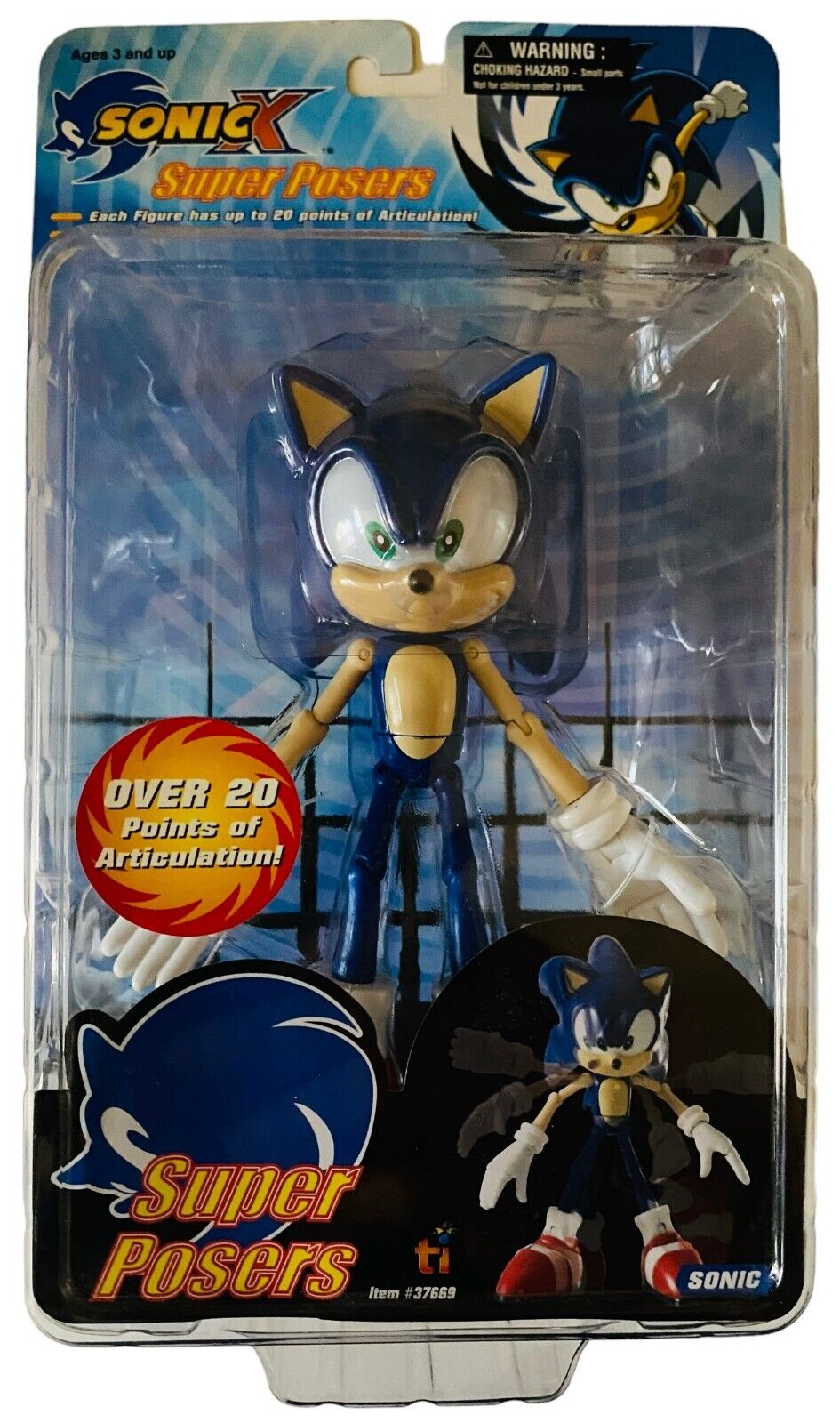 Sonic X 2005 Swicherz Self Stick Computer Interchangable Bust Action Figure  New