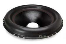 18″ Big Roll Subwoofer Cone 4″ VCID Red Stitching CN1845RS