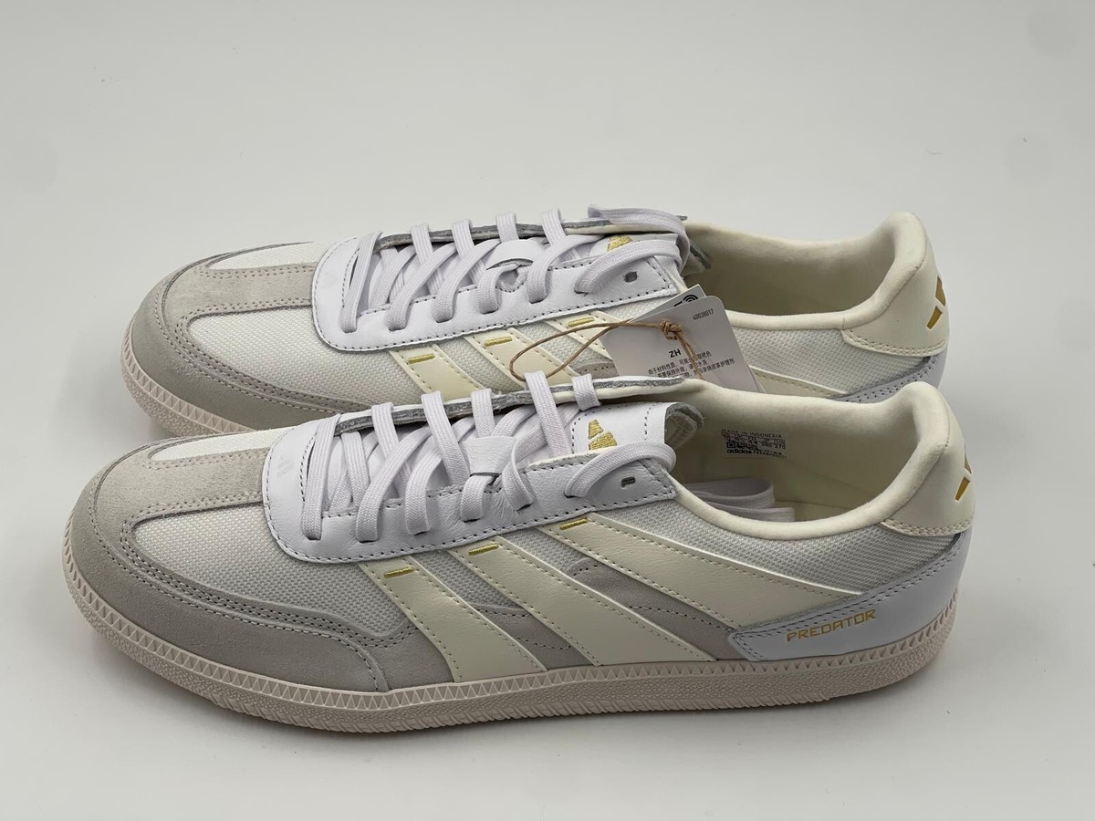Size 8 - adidas Predator 24 League Freestyle Low Off White Gold
