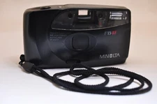 Minolta F15BF 35mm Point and Shoot 35mm Film Camera - TESTED WORKING