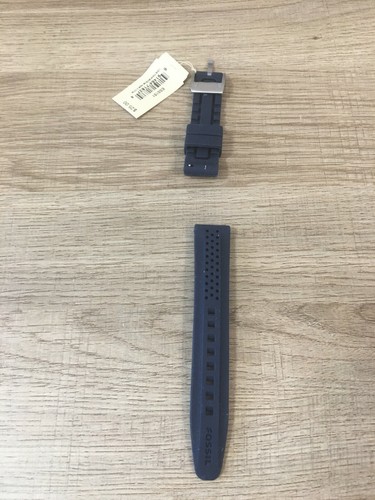 FOSSIL 18mm Navy Silicone Strap, ESS151 