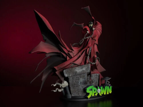 McFarlane Spawn/Batman Spawn (Greg Capullo) 1/8 Limited Edition Statue - Picture 7 of 11