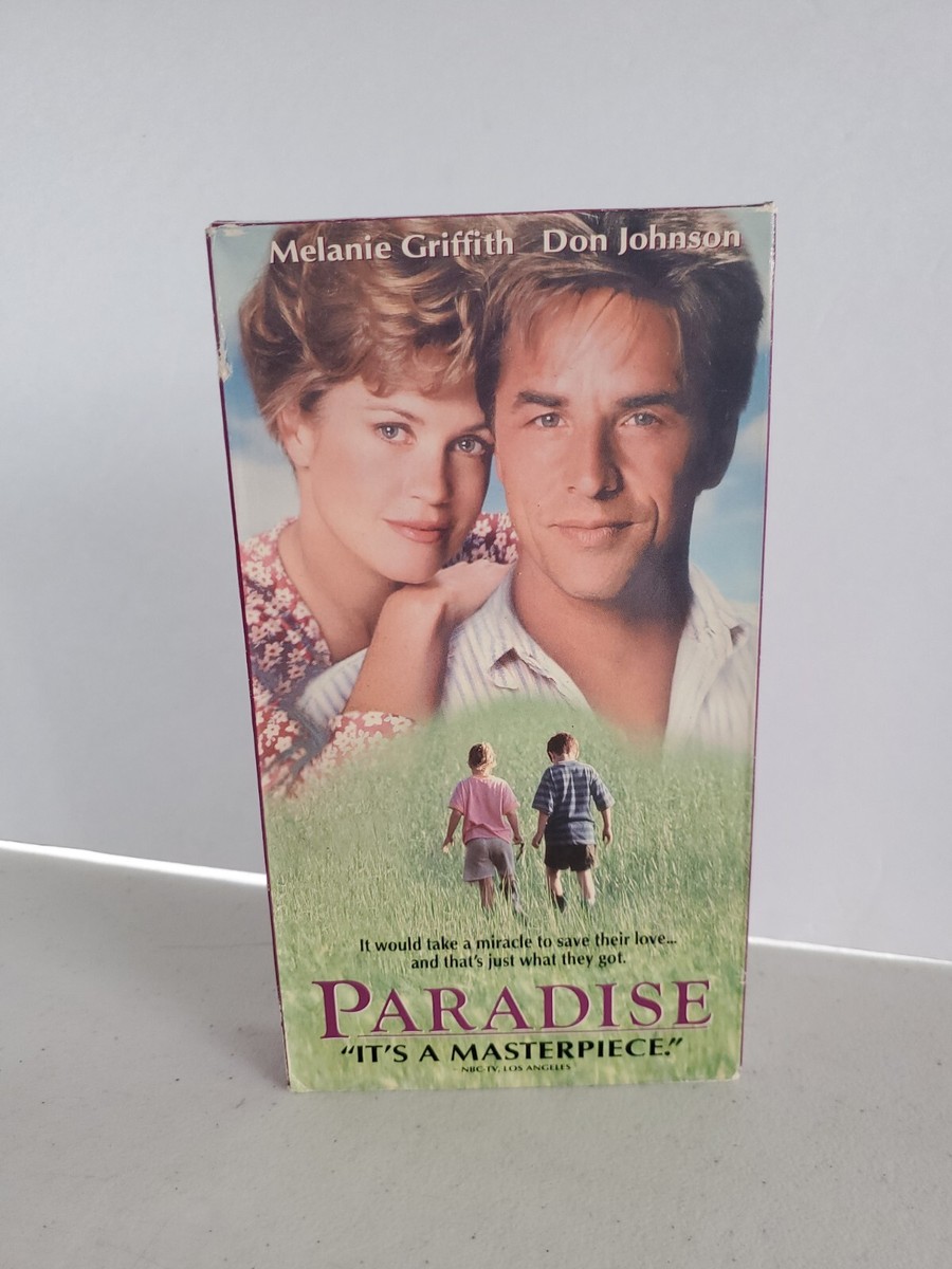 Paradise (VHS, 1992) Melanie Griffith, Don Johnson, Elijah Wood