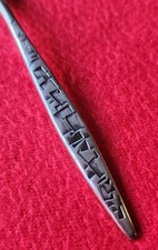 Lyon CORTEZ Aztec International Stainless Geometric Black Acnt Flatware U SELECT