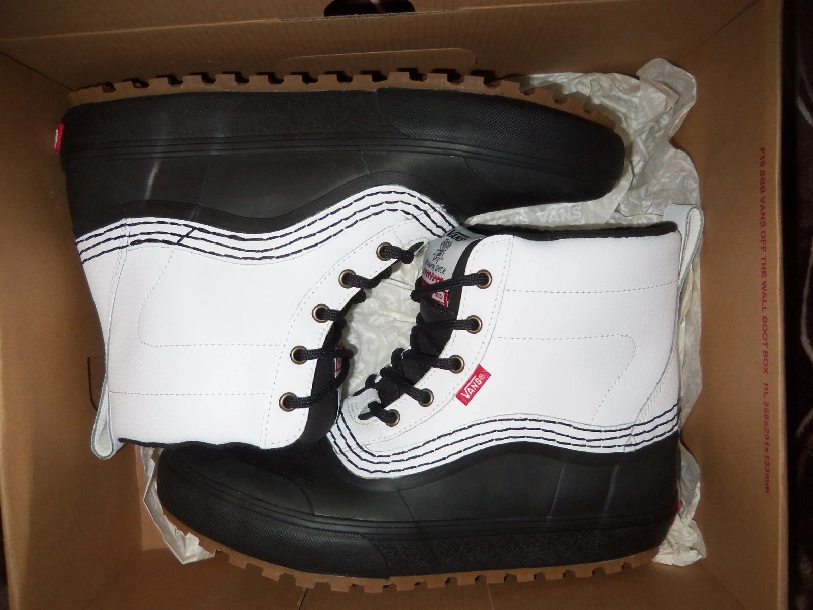 Vans Off the Wall Kennedi Deck Standard Mid MTE Snow Boots Shoes Men 10 New