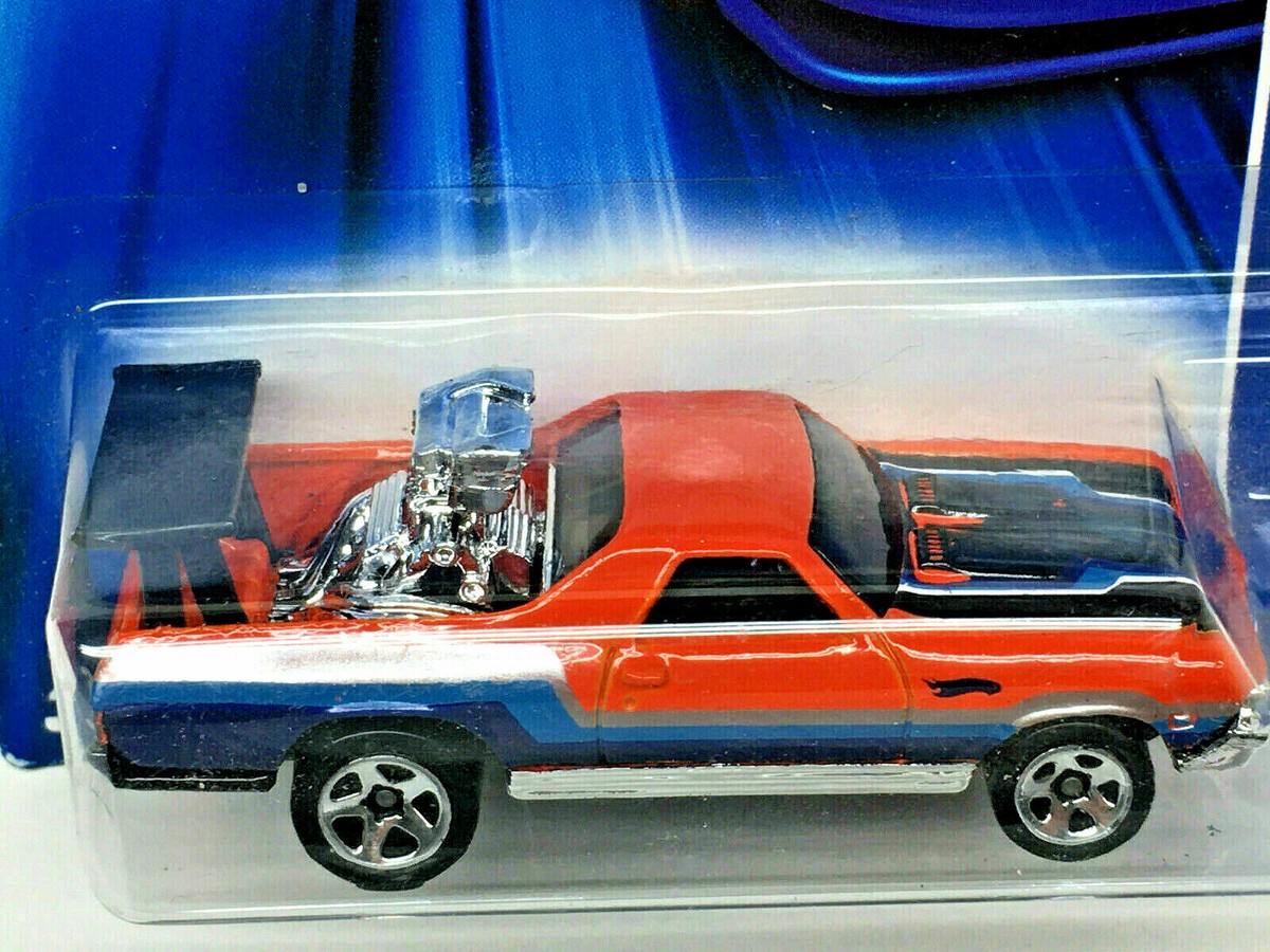 1969 '69 EL CAMINO ORANGE WITH REAR ENGINE BLOWER HOT WHEELS