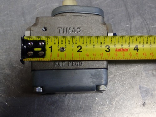 Mac Valves TIMAC 71B 22 Time Delay Free Flow Valve New Old Stock - Picture 5 of 9
