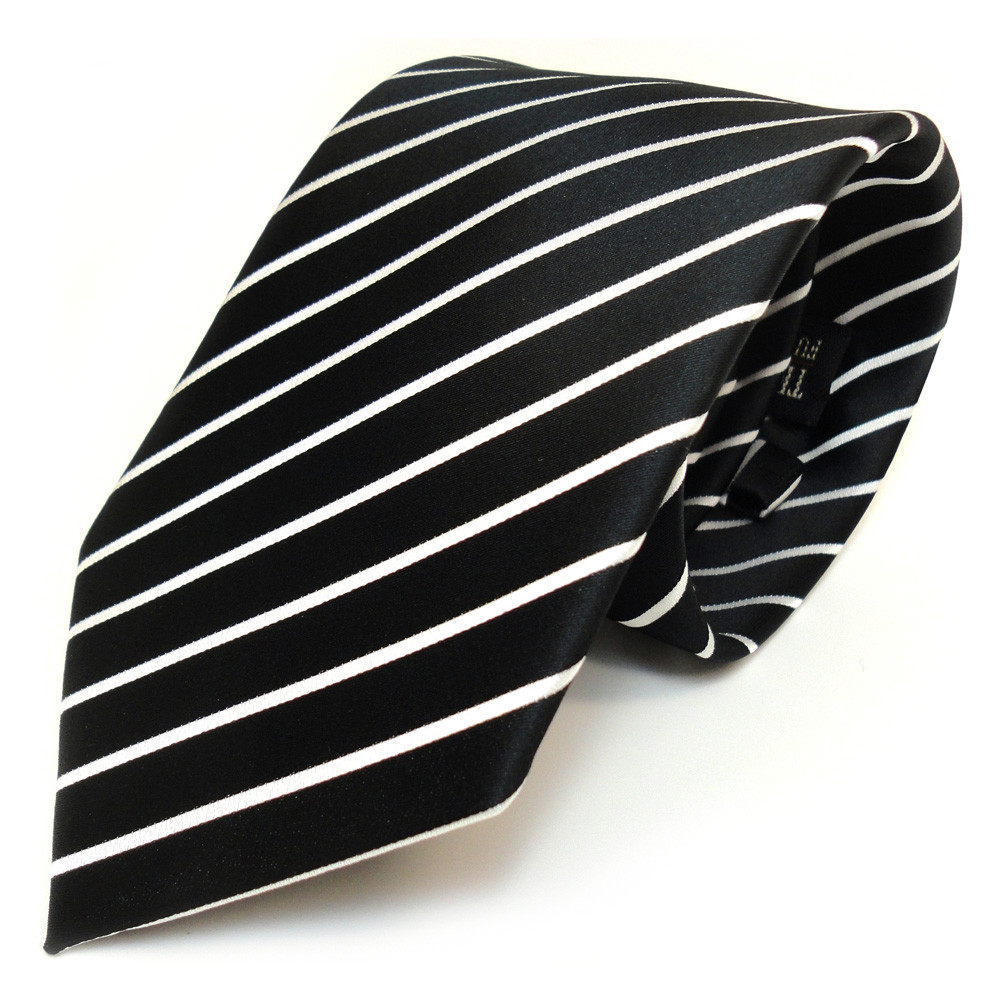 TigerTie Designer Krawatte + Einstecktuch in türkis petrol grau weiss