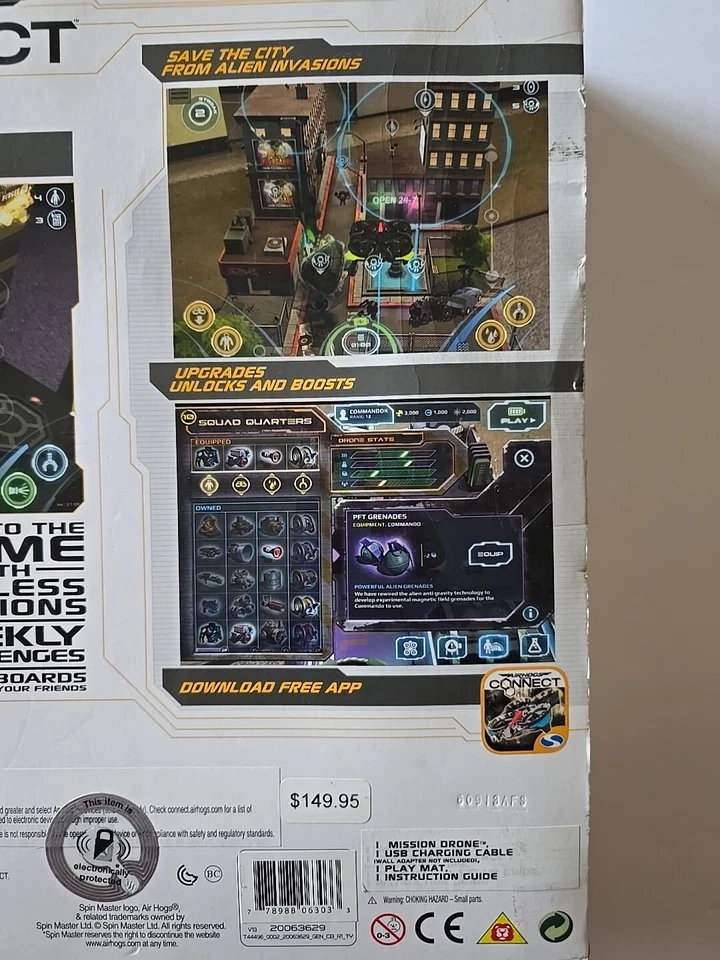 Air Hogs Drone Connect Augmented Reality Mission Drone Brand New - Image 3 of 4