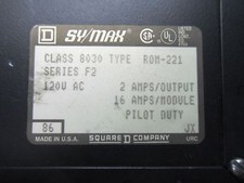 Square D SY/MAX ROM-221 SERIES F2 OUTPUT MODU...
