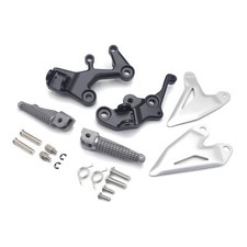 Front Driver FootPeg Footrest Bracket For Kawasaki Ninja 400 Z400 Ninja 500/Z500