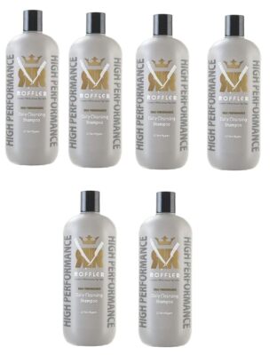 6 Pc Roffler High Performance Daily Cleansing Shampoo All Hair Types