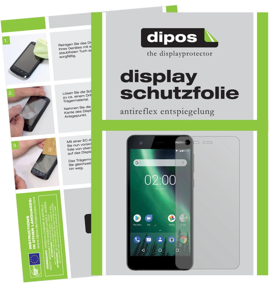 dipos I Pellicola Protettiva Compatibile con ASUS ROG Phone