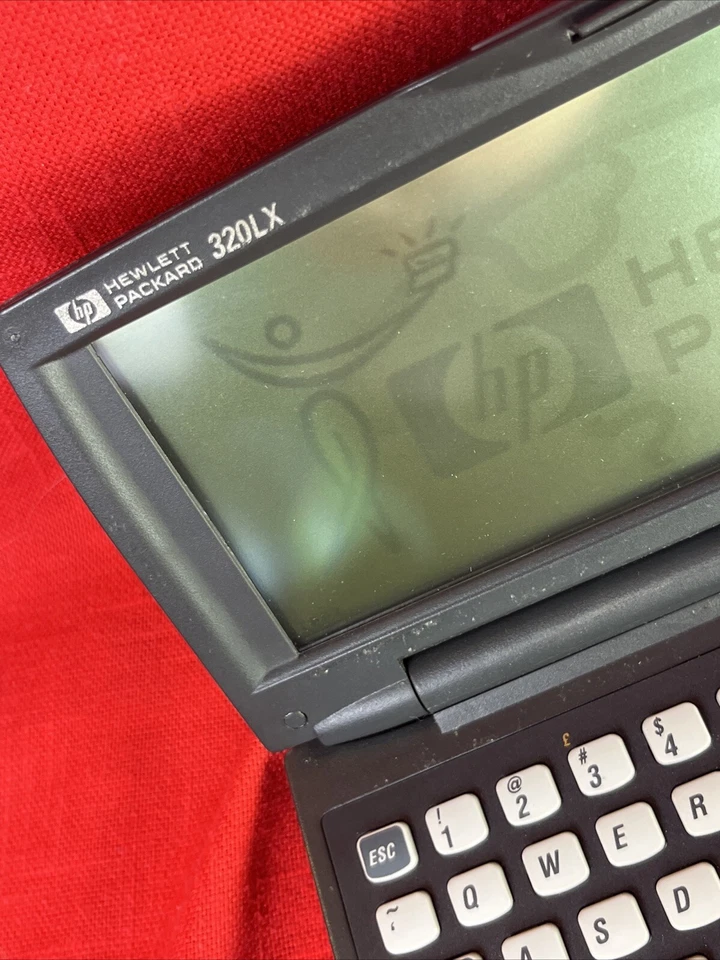 PC Palmtop Hewlett Packard HP 320LX sin cable funciona leer Foto 3 de 4