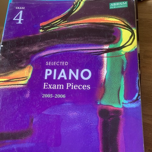 Piano Exam Pieces 2005 & 2006, ABRSM Grade 4 by ABRSM Associated Board