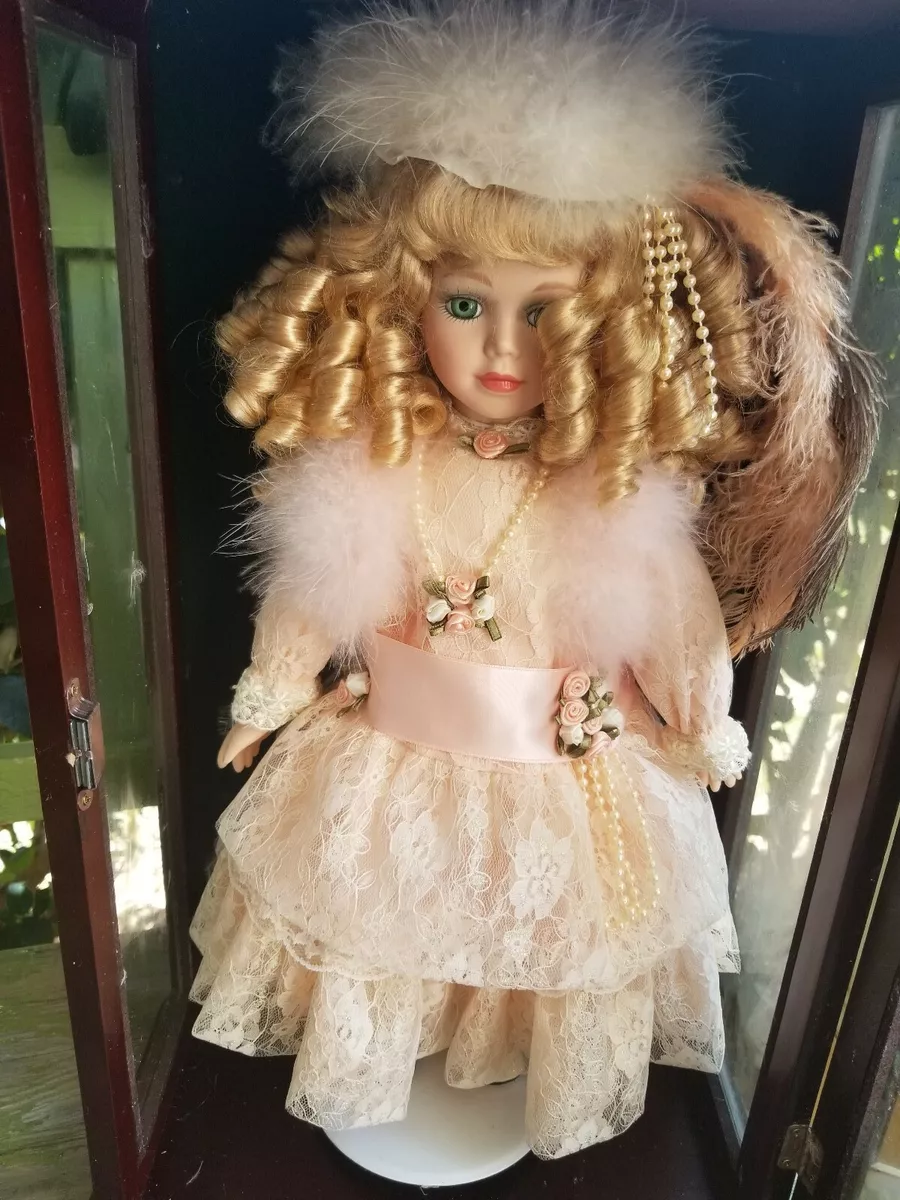 Glass doll sales