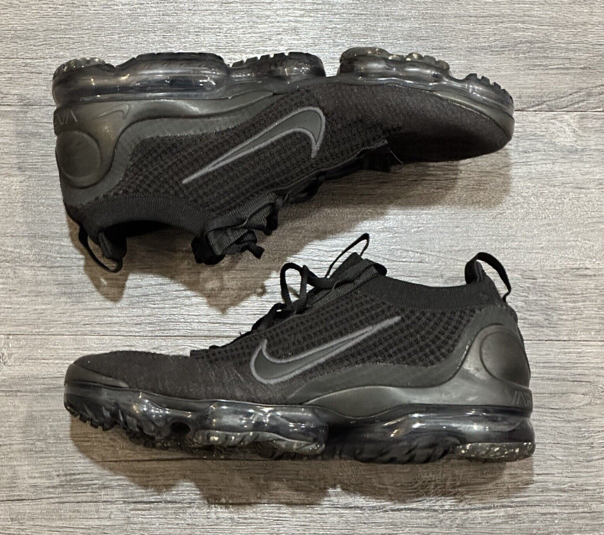 Nike Air VaporMax Flyknit 2021 NBY
\'Triple Black\' Mens Shoes
DH4084-001 Size 11 Nike Air VaporMax Flyknit 2021 NBY  main image 4