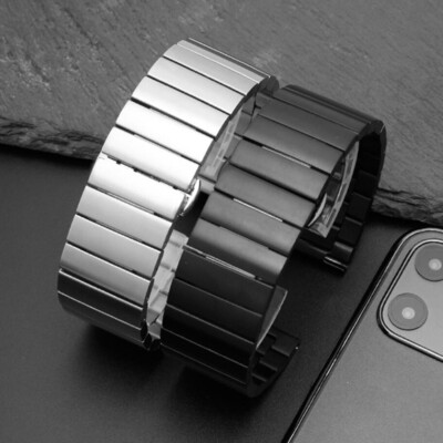 Edelstahl Metall Uhrenarmband Uhren Armband Schnabel Ersatz Strap Verschluss