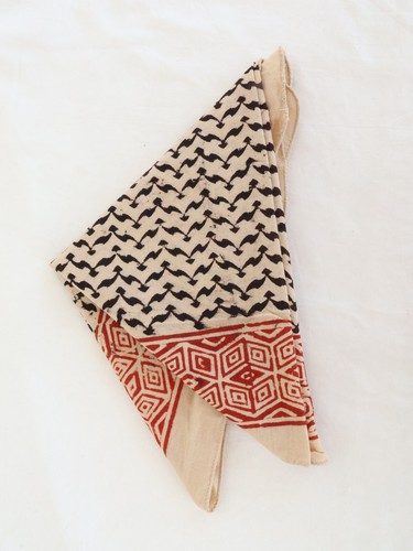 Sciarpa Bandana Bandana 100% Cotone Biologico, Sciarpa Design Paisley, Sciarpa Vibrante - Foto 6 di 7