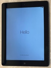 Apple iPad 3rd Gen A1430 64GB Wi-Fi  Cellular AT T 9.7" Black - Working