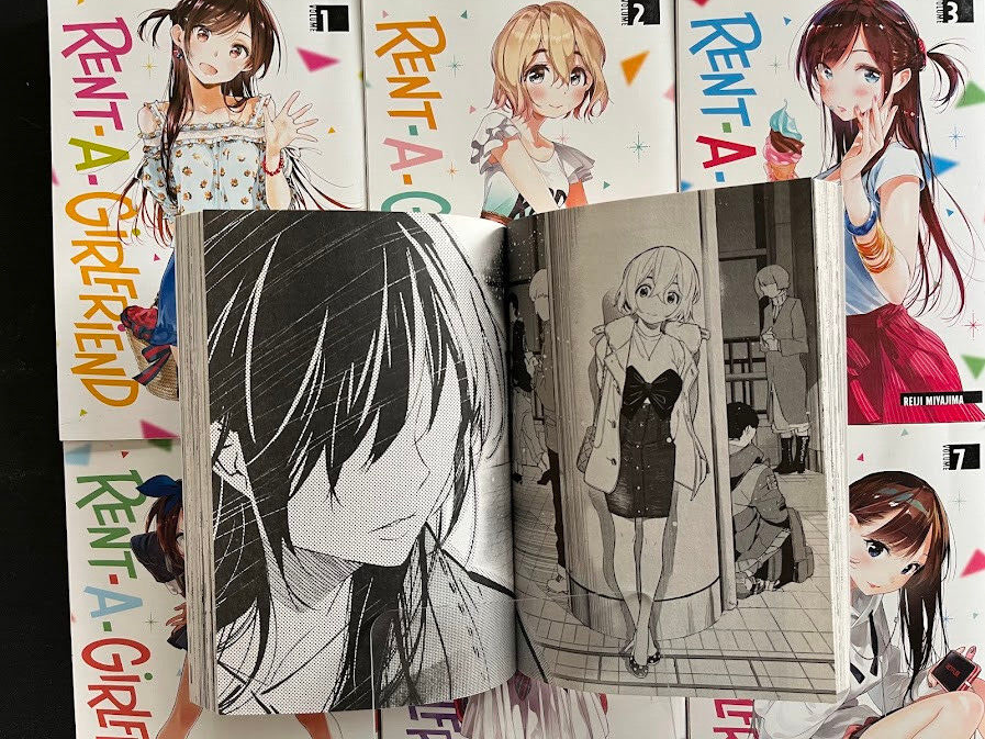 Manga Set of Seven - Rent A Girlfriend Volumes 1-7 | eBay