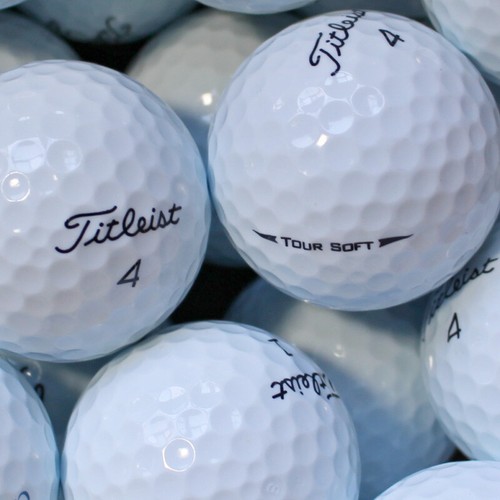 LostGolfBalls – 24 Titleist Tour Speed Golfbälle, AAAA-Qualität, Nahezu Neuwertig, Recycelt