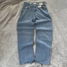 Universal Thread Mid-Rise 90s Baggy Light Wash Jeans Women  s Size 2