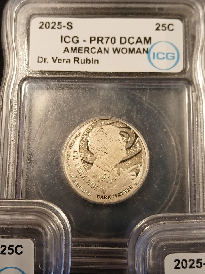 2025 S 25 CENT QUARTERS AMERICAN WOMEN SET OF 5 PR70DCAM ESTATE FIND RARE SEE!!! - Image 4 of 4